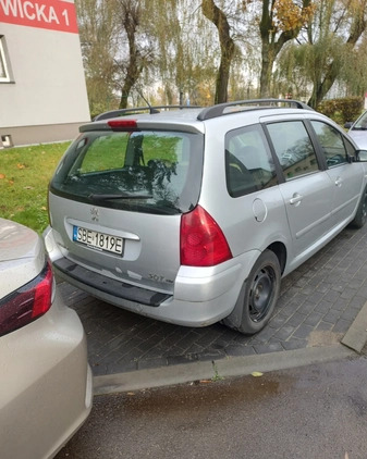 Peugeot 307 cena 6850 przebieg: 300000, rok produkcji 2007 z Czeladź małe 37